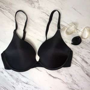 Natori Multi-way Bra Low Back Clear Straps 32D